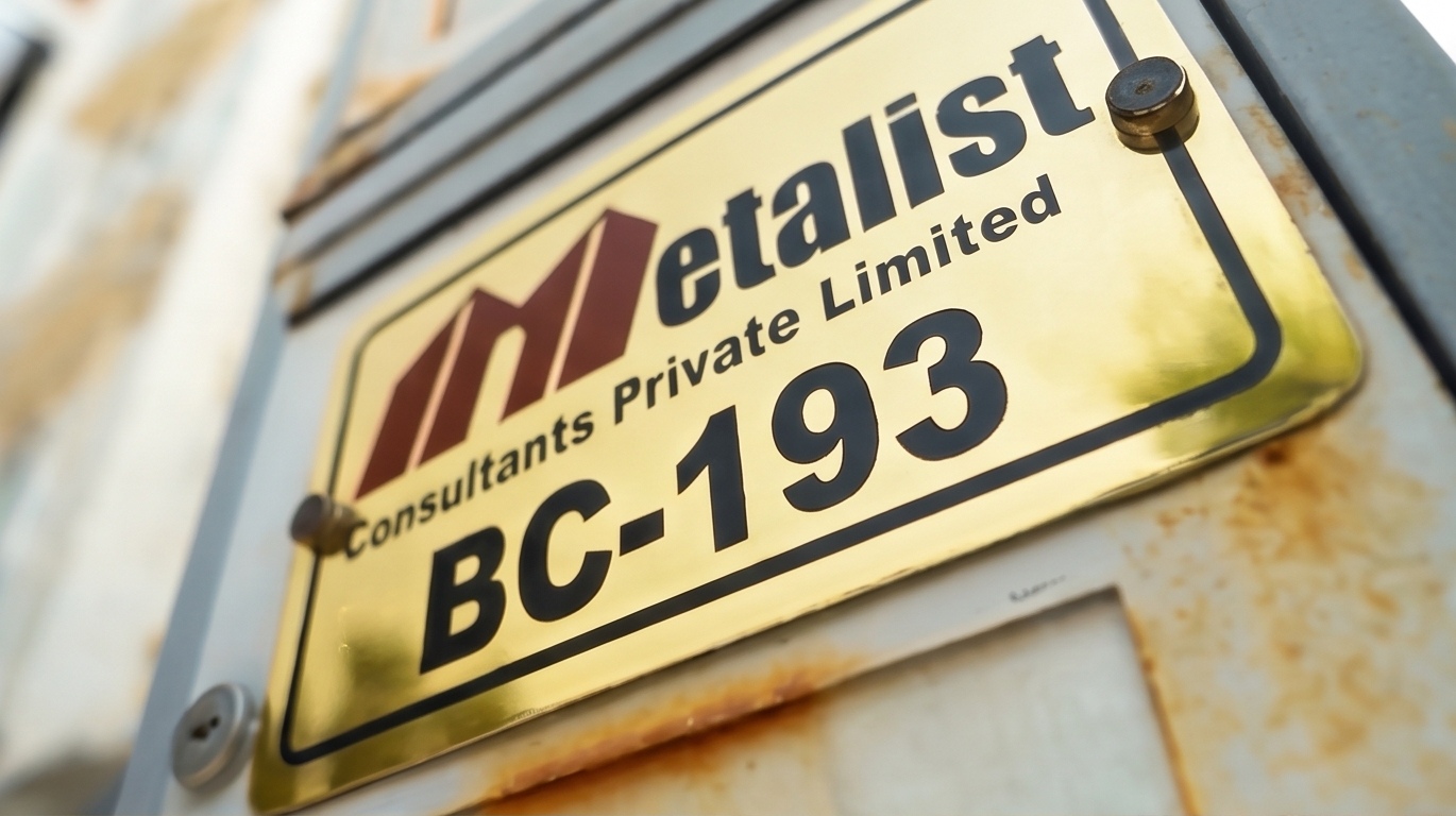 Metalist Corporate Headquarters Plaque